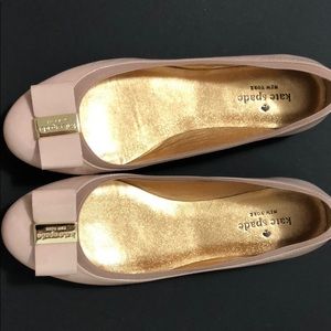 Kate spade Gently used nude pink flats